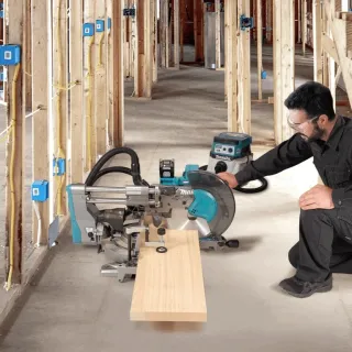 Акумулаторен потапящ циркуляр Makita LS003GZ01/ 40V