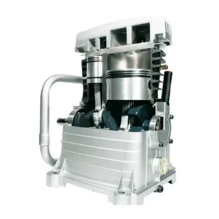 Бутален маслен компресор ELMAG MEISTER 520/10/50 D/ 400V/ 2,2 kW/ 50л