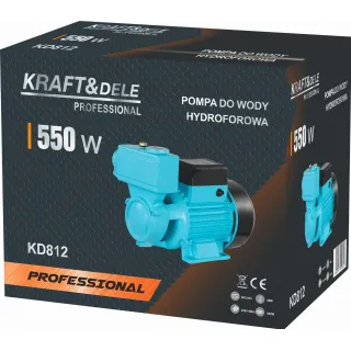 Хидрофорна водна помпа KraftDele KD812/ 550W Хидрофорна водна помпа KraftDele KD812/ 550W