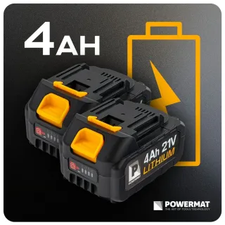 Акумулаторен тример POWERMAT PM-KSAK-42VM/ 42V/ 4Ah