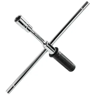 Комплект кръстат ключ за джанти с вложки Powermat PM-KLDK-400T/ 1/2 Комплект кръстат ключ за джанти с вложки Powermat PM-KLDK-400T/ 1/2