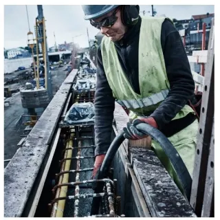 Виброигла пневматична с гъвкав вал Husqvarna Construction AY 27 / 2 м