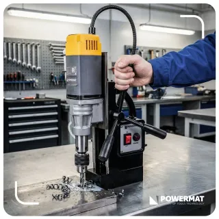 Магнитна бормашина Powermat PM-WM-1500M/ 1500W