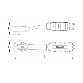 Тресчотка MOB 9202720201/ 1/2 Тресчотка MOB 9202720201/ 1/2