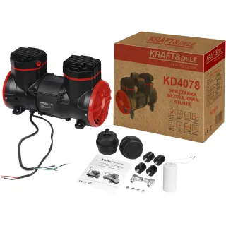 Безмаслен компресор KraftDele KD4078/ 1500W/230V Безмаслен компресор KraftDele KD4078/ 1500W/230V