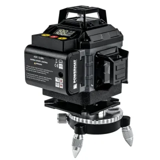 Лазерен нивелир със зелен лъч Powermat PM-PLK-4DM2/ 40 м
