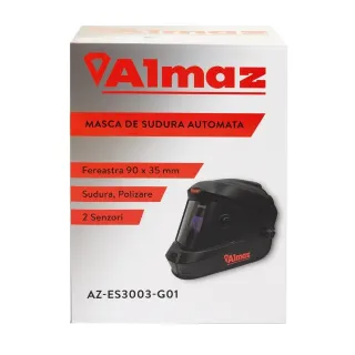 Автоматичен заваръчен шлем Almaz AZ-ES3003-G01/ DIN9-13
