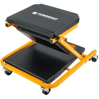 Автомонтьорска лежанка и стол 2 в 1 Powermat PM-LWS-150T/ 150 кг