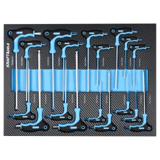 Количка с инструменти KraftDele KD1062/ 501 части