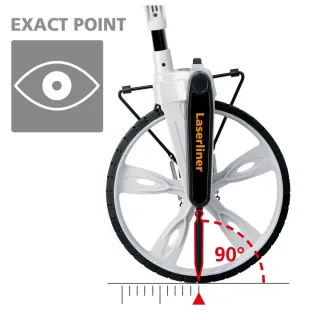 Измервателно колело Laserliner RollPilot S12/ 0-9999.9 м