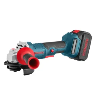 Акумулаторен ъглошлайф Ronix 8657/ 20V/ 2x4Ah