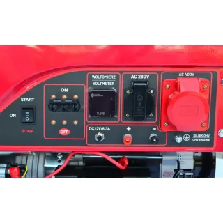 Бензинов генератор AWTools AW85607BL/ AVR / 8kW/ 400V/ 25л