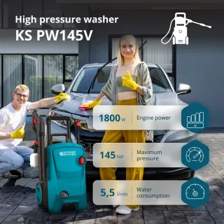 Водоструйка KOENNER-SOEHNEN KS PW145V/ 1.8kW