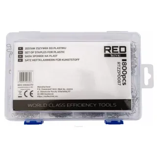 Комплект скоби за запояване RED TECHNIC RTZZP0087/ 800 бр.