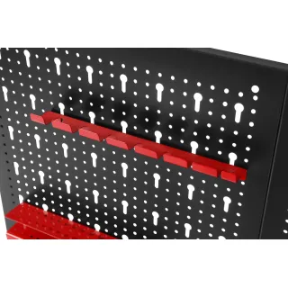 Метален перфориран панел за инструменти KraftDele KD11896/ 80x60см Метален перфориран панел за инструменти KraftDele KD11896/ 80x60см