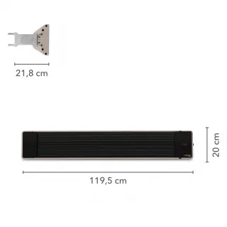 Инфрачервен отоплител TROTEC IRD 1800/ 1.8kW