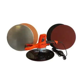 ПРОМО ПАКЕТ! Шлайфмашина за мазилка STAHL The Wall Polisher + Комплект ножове за шпакловане CIMEX SB25100-10 части