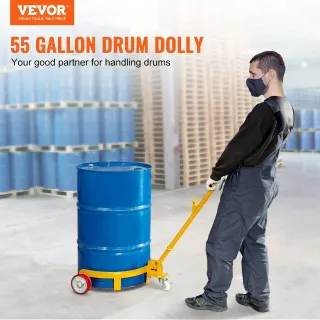 Количка за варели VEVOR 55-1200-1/ 250 л Количка за варели VEVOR 55-1200-1/ 250 л