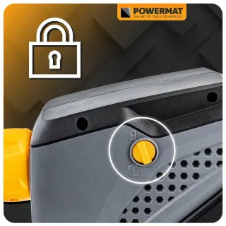 Автоматична макара с маркуч за въздух POWERMAT PM-ABNW-14M/ 14 м