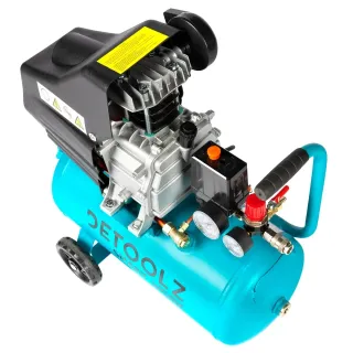 Бутален маслен компресор Detoolz DZ-C332/ 1500W/ 24 л