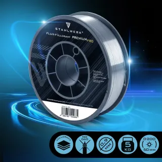 Флюсова тел STAHLWERK FLUX E71T-GS/ 0.9 мм/ 5 кг Флюсова тел STAHLWERK FLUX E71T-GS/ 0.9 мм/ 5 кг
