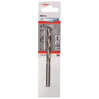 Свредло HSS-G за метал DIN 338 на Bosch 7.0 mm Свредло HSS-G за метал DIN 338 на Bosch 7.0 mm