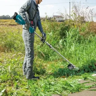 Комплект акумулаторен мултифункционален тример + батерия и зарядно Makita DUX18ZX1/ 18V/ 6Ah