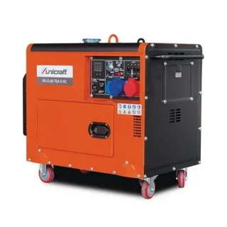 Дизелов генератор UNICRAFT PG-D 60 TEA-S HC/ AVR/ 5,5 kW/ 400V/ 15 л