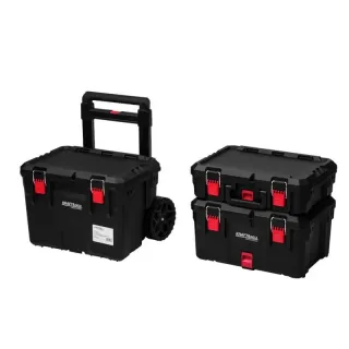 Количка за инструменти с 3 бр. кутии KraftDele KD1077