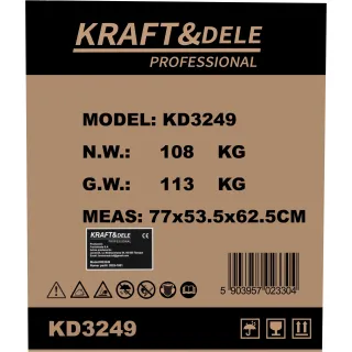 Дизелов генератор KraftDele KD3249/ 230V/ 8/9kW/ 18л