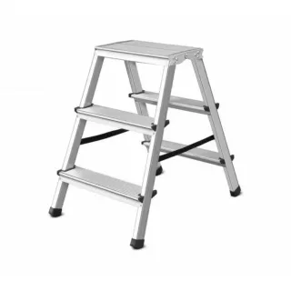 Сгъваема алуминиева стълба AWTools AW23003/ 2x3