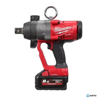 Акумулаторен ударен гайковерт Milwaukee M18ONEFHIWF1-802X/ 18V/ 2x8Ah
