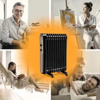 Маслен радиатор TROTEC TRH 24 E/ с термостат/ 2,2kW Маслен радиатор TROTEC TRH 24 E/ с термостат/ 2,2kW