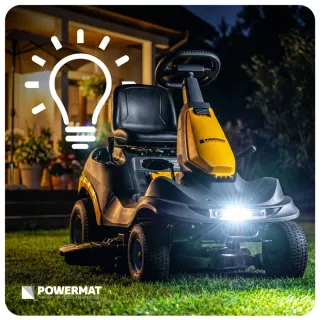 Тракторна косачка Powermat PM-OTS-6HPM/ 6 к.с./ 150 л/ 660 мм