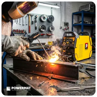 Инверторен заваръчен апарат MIG/MAG Powermat PM-PAS-215L/ 215A Инверторен заваръчен апарат MIG/MAG Powermat PM-PAS-215L/ 215A