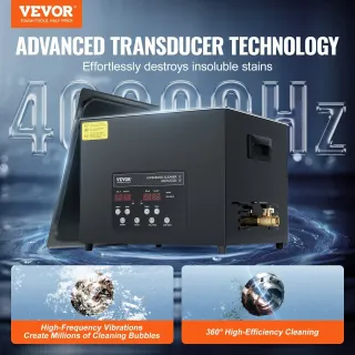 Ултразвукова почистваща вана VEVOR KZ-F15/ 600W