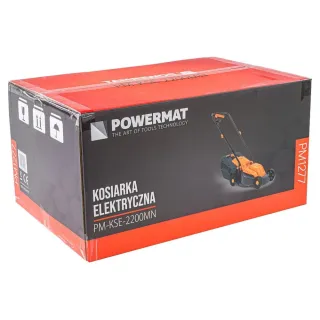 Електрическа косачка за трева POWERMAT PM-KSE-2200MN/ 2.2kW