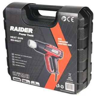 Пистолет за горещ въздух Raider RD-HG27/ 2000W