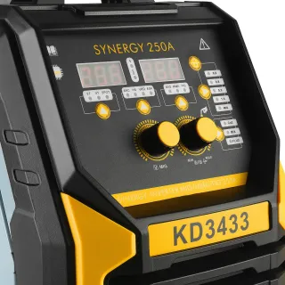 Инверторен заваръчен апарат KraftDele KD3433/ 255A Инверторен заваръчен апарат KraftDele KD3433/ 255A