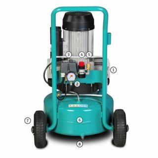 Koмпресор Aircraft COMPACT-AIR BX 240 Silent/ 1800W