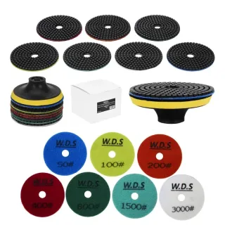 Комплект диамантени дискове KraftDele WDS2212/ 7 бр. Комплект диамантени дискове KraftDele WDS2212/ 7 бр.