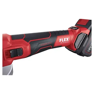 Акумулаторен ъглошлайф Flex  LBE 125 18.0-EC/ 18V