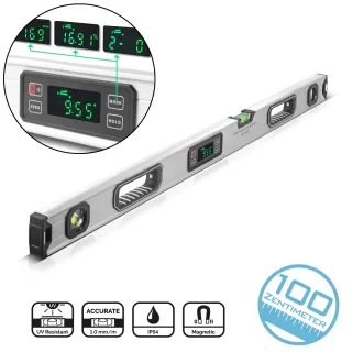 Ръчен дигитален нивелир STAHLWERK DW-1000 ST/ 100 см