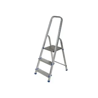 Алуминиева сгъваема стълба AWTools AW23019/ 1х3