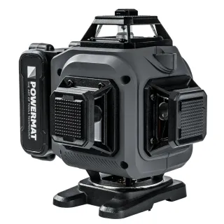 Лазерен нивелир със зелен лъч Powermat PM-PLK-4DM3/ 40 м