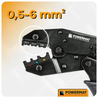 Клещи за кримпване Powermat PM-ZDK-1T/ 220 мм Клещи за кримпване Powermat PM-ZDK-1T/ 220 мм