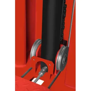 Двуколонен полуавтоматичен подемник KraftDele KD5816/ 230V