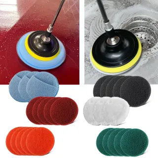 Комплект четки/ подложки/ полиращи гъби STAHLWERK 4851/ 45 части