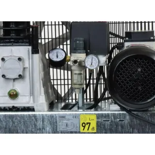 Бутален маслен компресор ELMAG MEISTER-Z galvanised 520/10/50 D/ 400V/ 2.2 kW/ 50 л