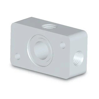 Съединитлена пластина за пневмогрупи 1/4\' GAV